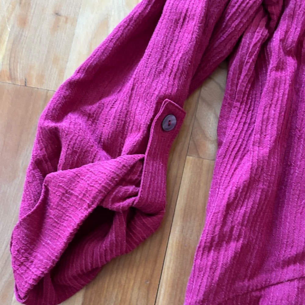 Soft Surroundings Raspberry Maxi Dress - Picture 6 of 6